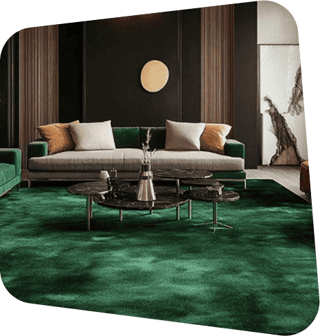 Green carpet tiles Dubai