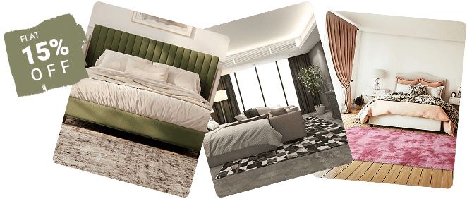 Luxury bedroom carpets Dubai