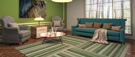 Luxury green carpet UAE
