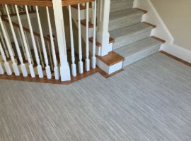 Stair carpet installation Dubai