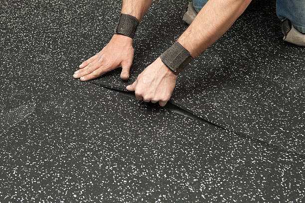 gym flooring installation in dubai